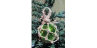 Green Christmas ball / rope